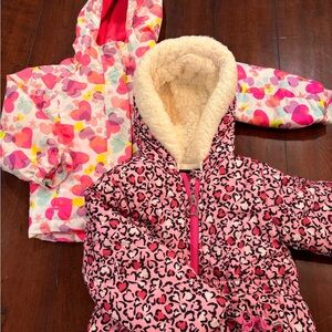 TWO Toddler Winter Jackets, size 3T